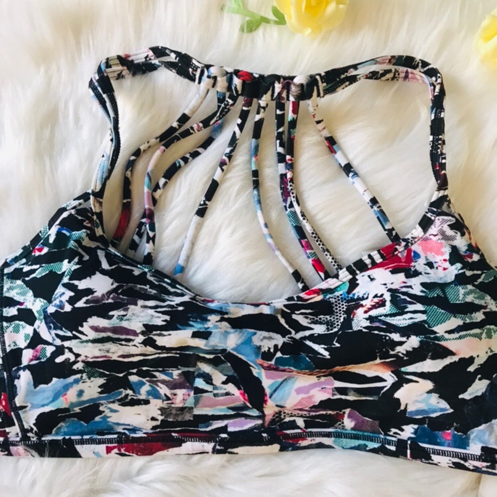 Culture clash lighten up bra multi lululemon NWT 4 - Picture 3 of 5